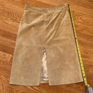 Banana Republic 4 suede skirt